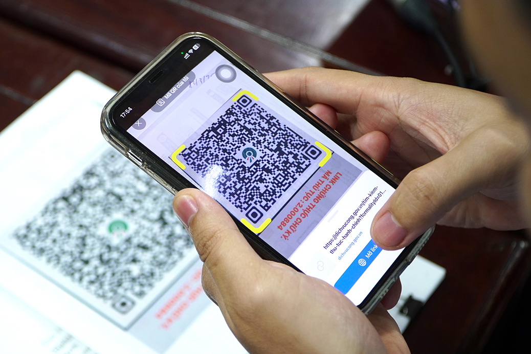 Ảnh 4 - Quét mã QR tra cứu